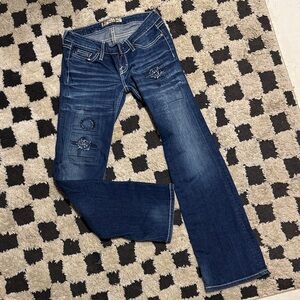 Stylish Blue Women's Boot Cut Jeans